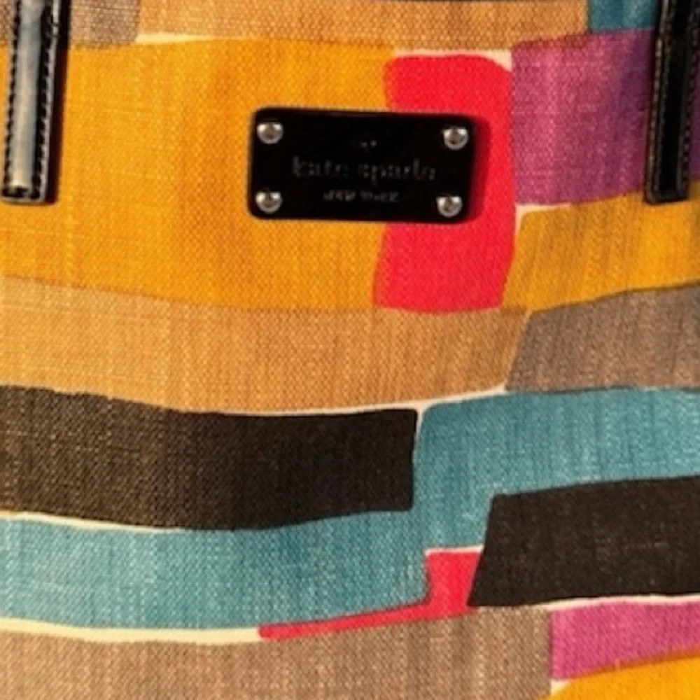 Kate Spade Colorful Patchwork Harmony Tote